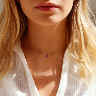Celestial Birthstone Necklace