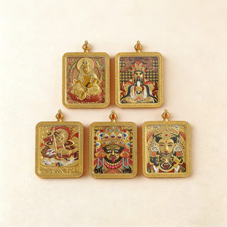 Dual‑Sided Relief Pendant – Symbolic Guardian & Continuity Necklace