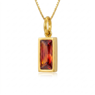 Celestial Birthstone Bar Charm