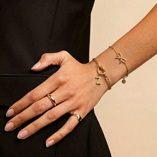 Signature Initial Aura Bracelet
