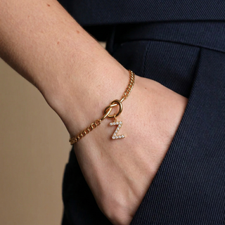 Signature Initial Aura Bracelet