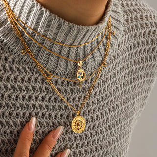 Zodiac Aura Layered Necklace