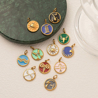 Celestial Zodiac Charm