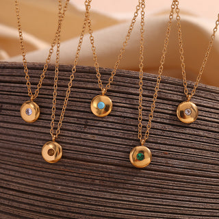 Celestial Birthstone Medallion