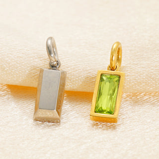 Celestial Birthstone Bar Charm