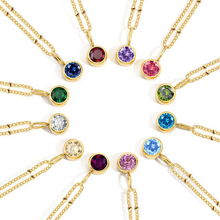 Celestial Birthstone Necklace