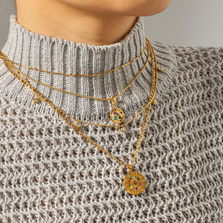 Zodiac Aura Layered Necklace
