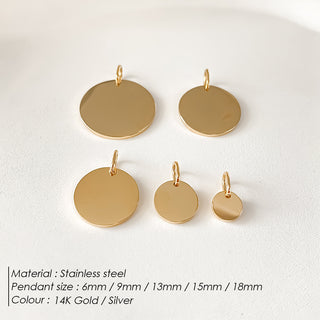 Golden Signature Charm
