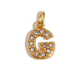 Signature Letter Drop Charm