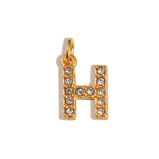Signature Letter Drop Charm