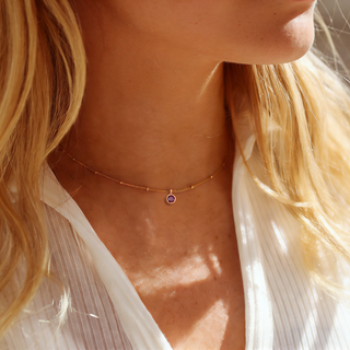 Celestial Birthstone Necklace
